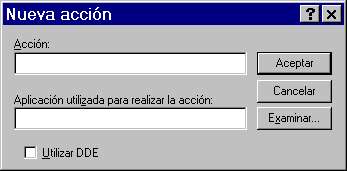 Nueva acci�n